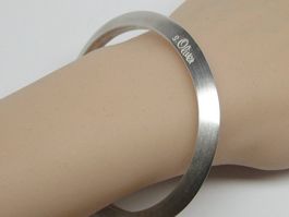 Vintage Armreif Armband Silber 925 S. Oliver / 23 cm / 30 g