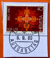 Nr.643  Sonderpostmarken GESTEMPELT BERN 1980   