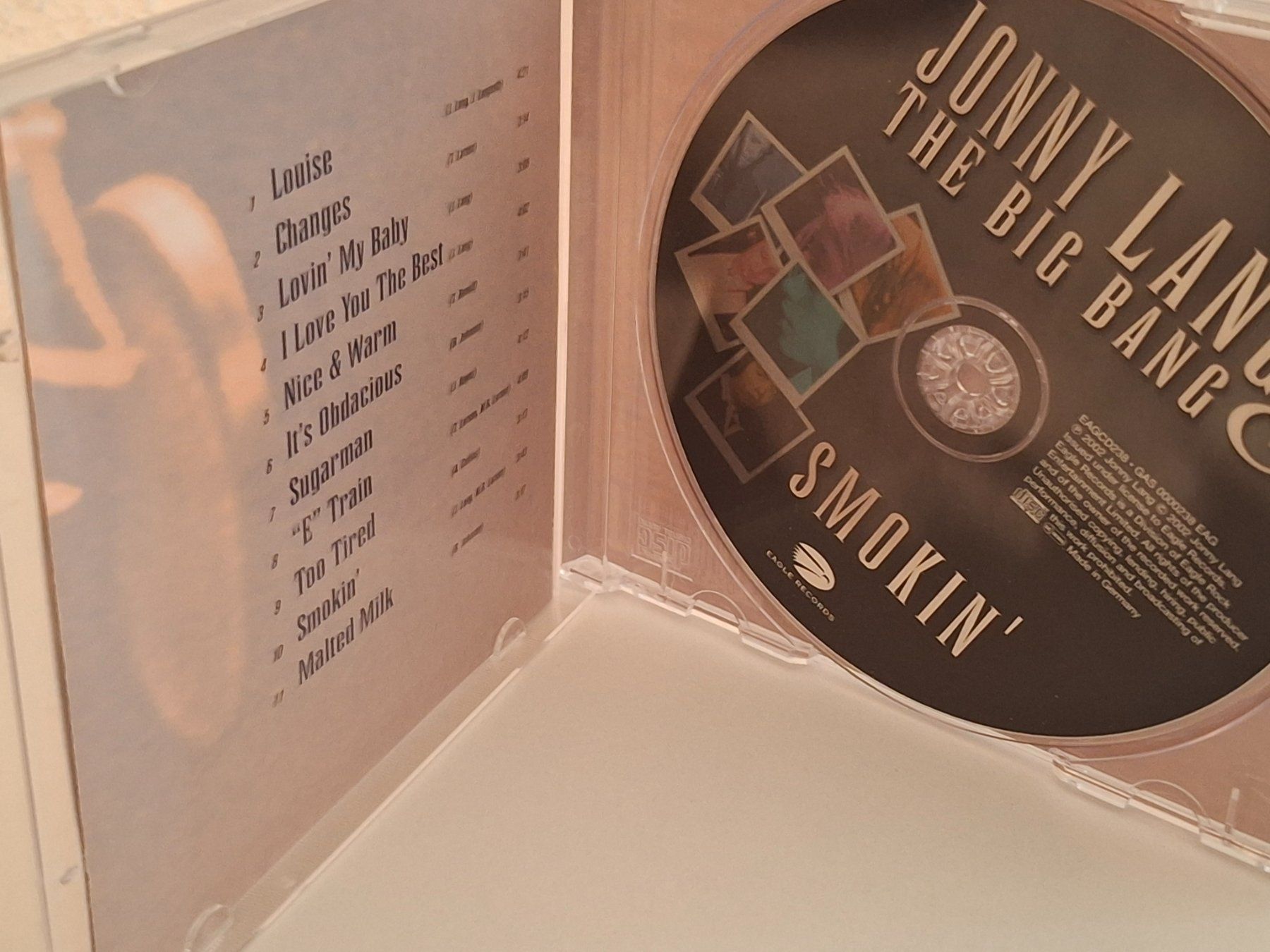 CDs: CD Jonny Lang & The Big Bang -  Smokin' – Gebraucht aus Aarberg von Jackup1 2