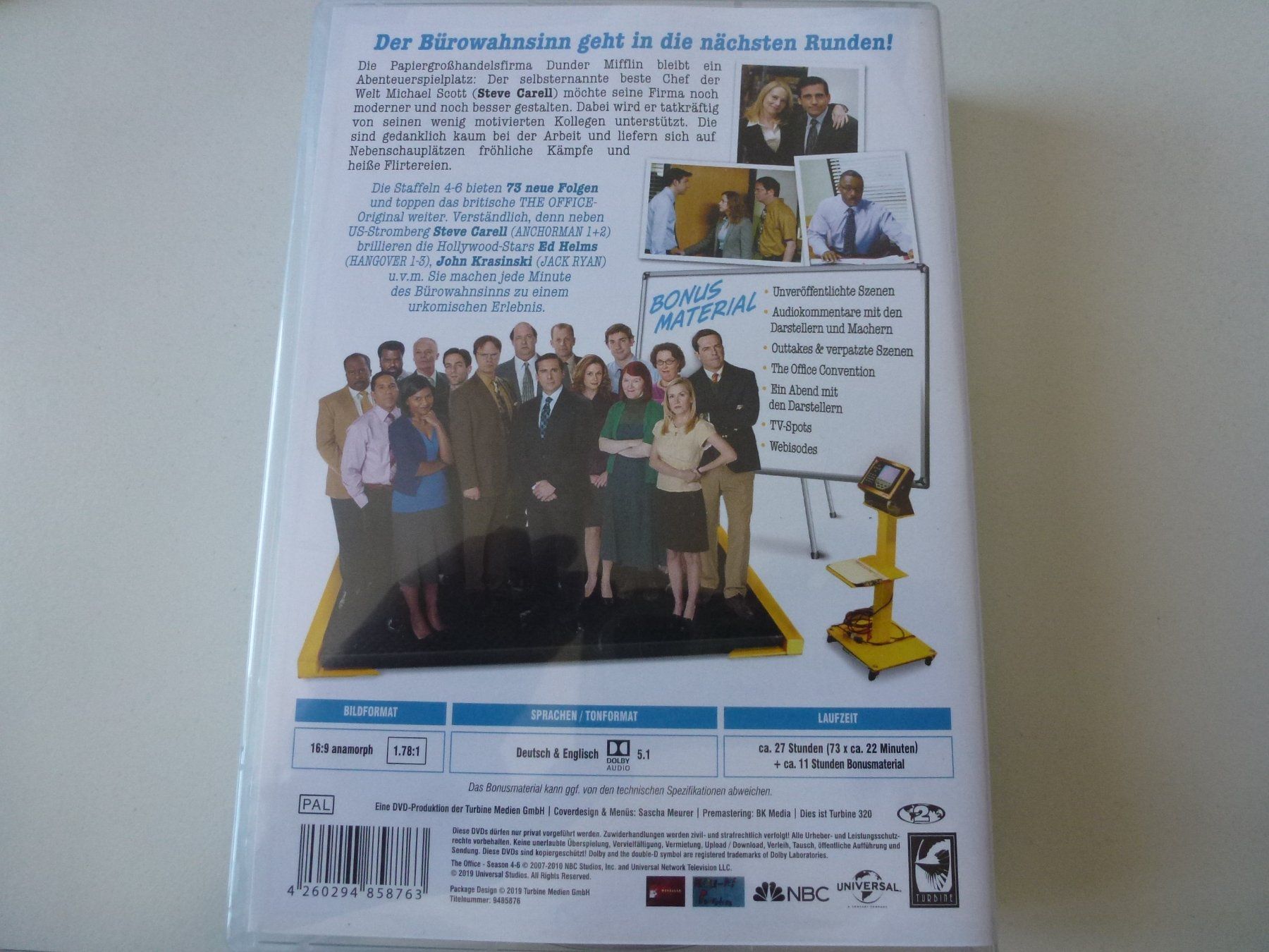 Tutti i DVDs: The Office - Staffel 4-6 (12 DVDs – Nuovo (secondo la descrizione) da Bern venduto da Frebo 1