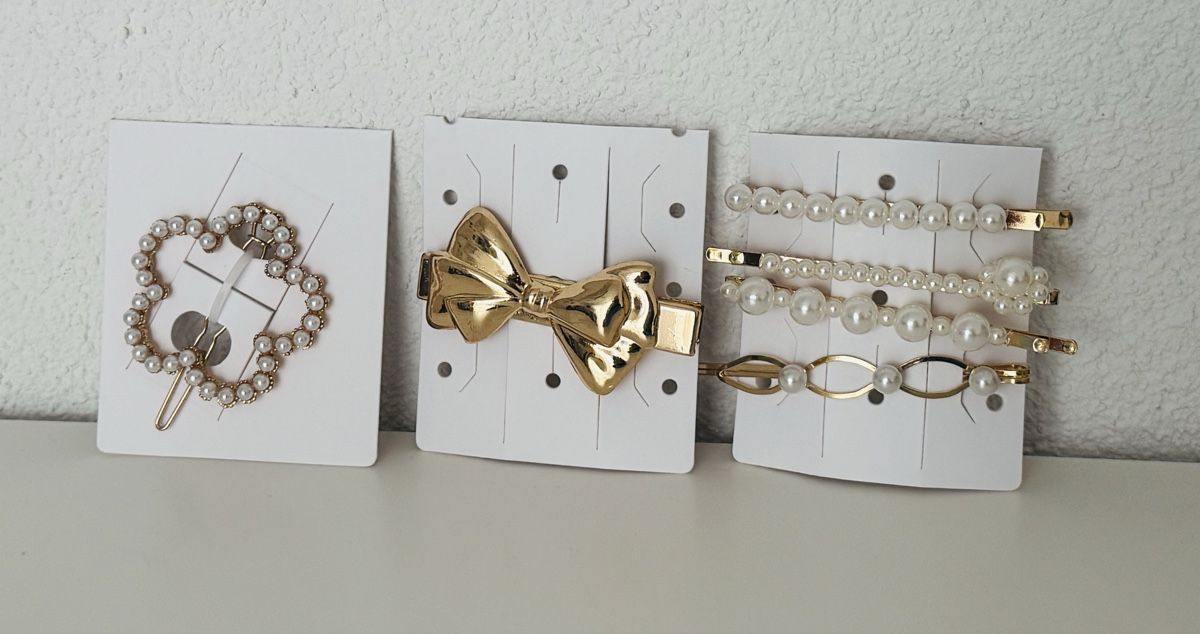 Haarschmuck: Wunderschönes Haarbroschen-Set – Neu und originalverpackt aus Frutigen von _.Anja.B._