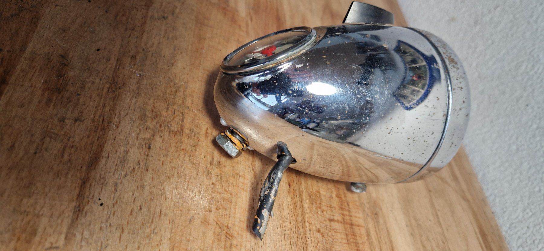 Mofa-Ersatzteile: Mofa Eierlampe Scheinwerfer Union Chrom VDO Tacho Sachs Puch – Gebraucht aus Salouf von enzian05 1