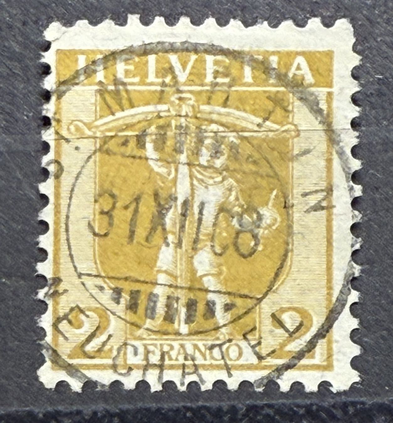 Tutti i francobolli: 101 - 103 Vollstempel 12 Stück – Usato da Steinhausen venduto da yukon26 1