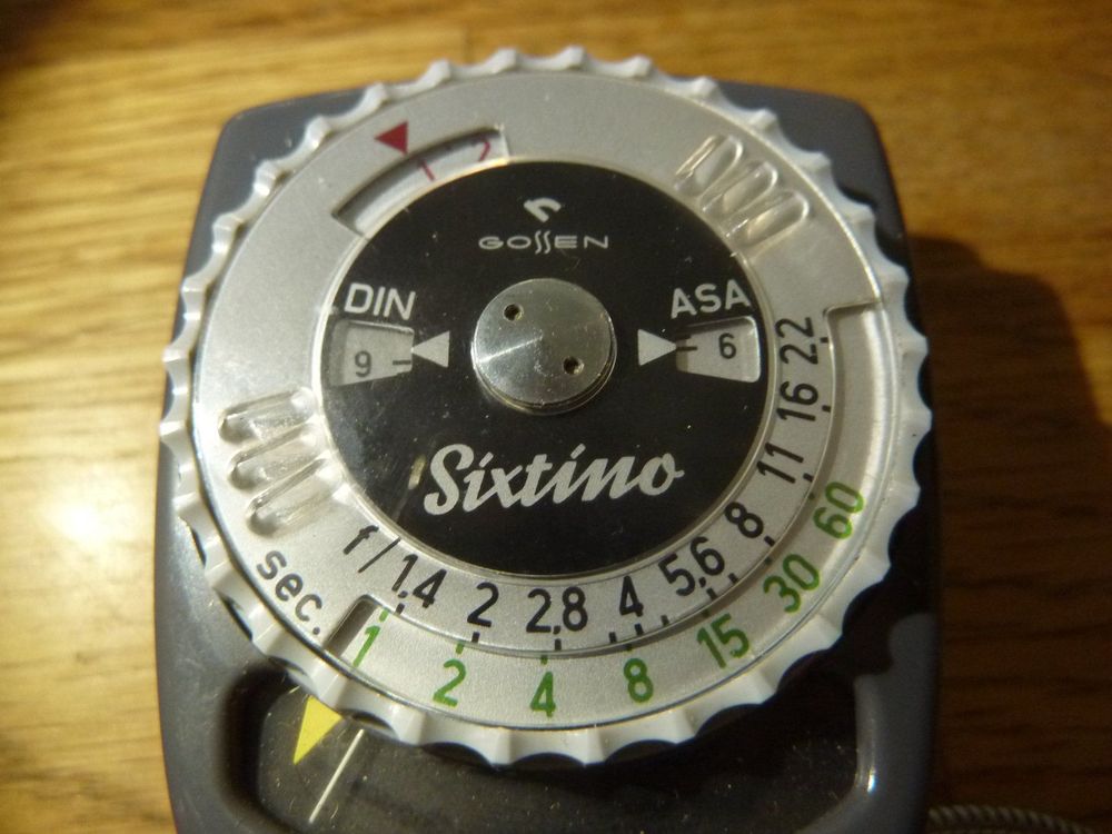 Belichtungsmesser Gossen Sixtino 2 DIN ASA Light Meter Kaufen auf Ricardo