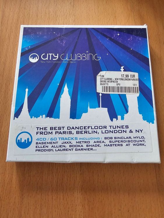 4 CD - Various – City Clubbing (2006) (Gebraucht) in Biberist für CHF 5 ...
