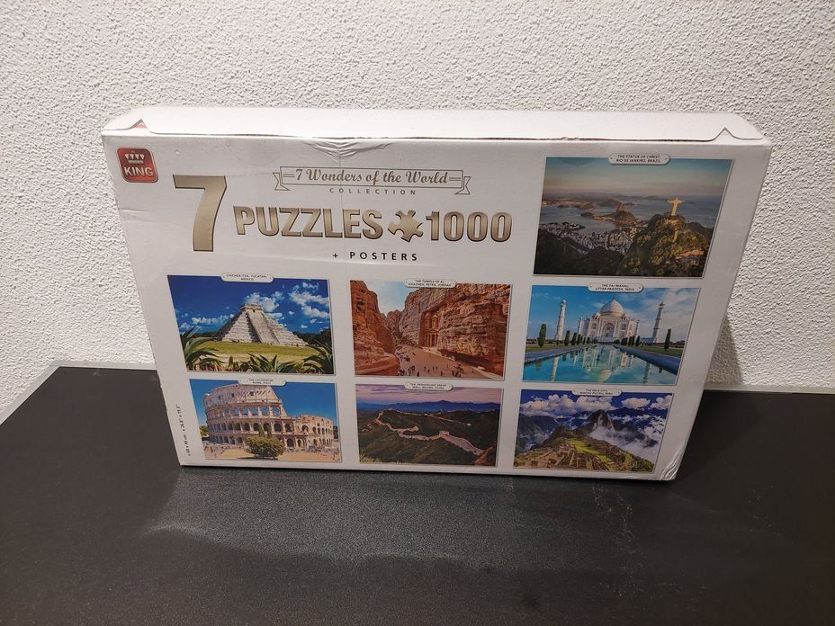 7er Set Gedenkmünzen – Sieben Weltwunder, 40 Mm, Aus Eisen, Sammlerstück & Geschenkidee