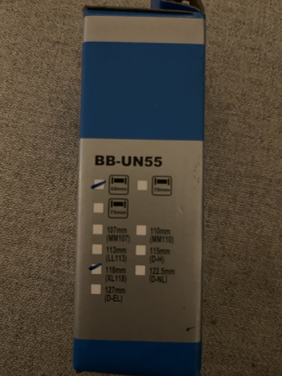 Shimano Ersatzteile: Shimano Bottom Bracket BB-UN55 - New, High Quality – Neu und originalverpackt aus Zürich von ame_c9fq 1