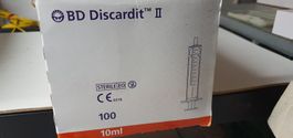 BD Discardit II Bastler Spritzen 10ml ca. 55 Stück neu