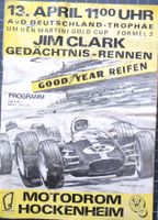 Orig. Rennprogramm Formel 2 Hockenheim 1969