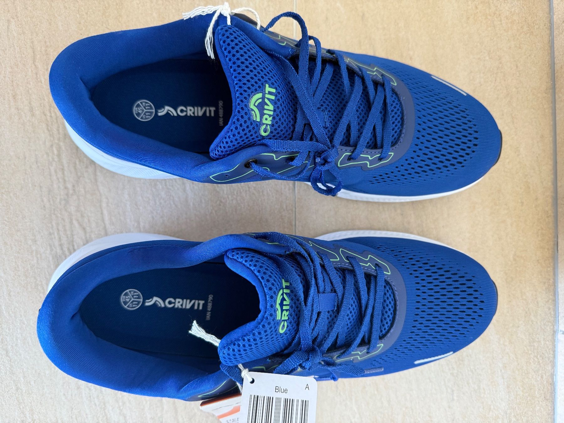 Herrenschuhe: Baskets Crivit, p.45 – Neu (gemäss Beschreibung) aus St-Gingolph von GoldenKeys 2
