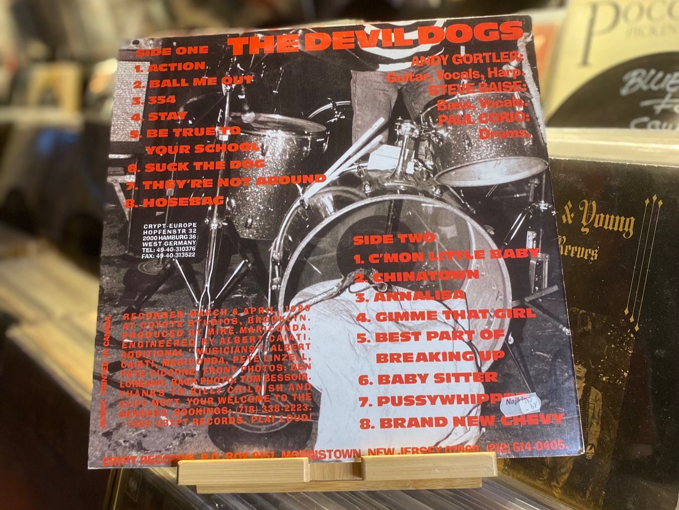 Dischi in vinile: THE DEVIL DOGS – THE DEVIL DOGS...RE EU 1990...EX/EX – Usato da Gals venduto da Diskopatshop 1