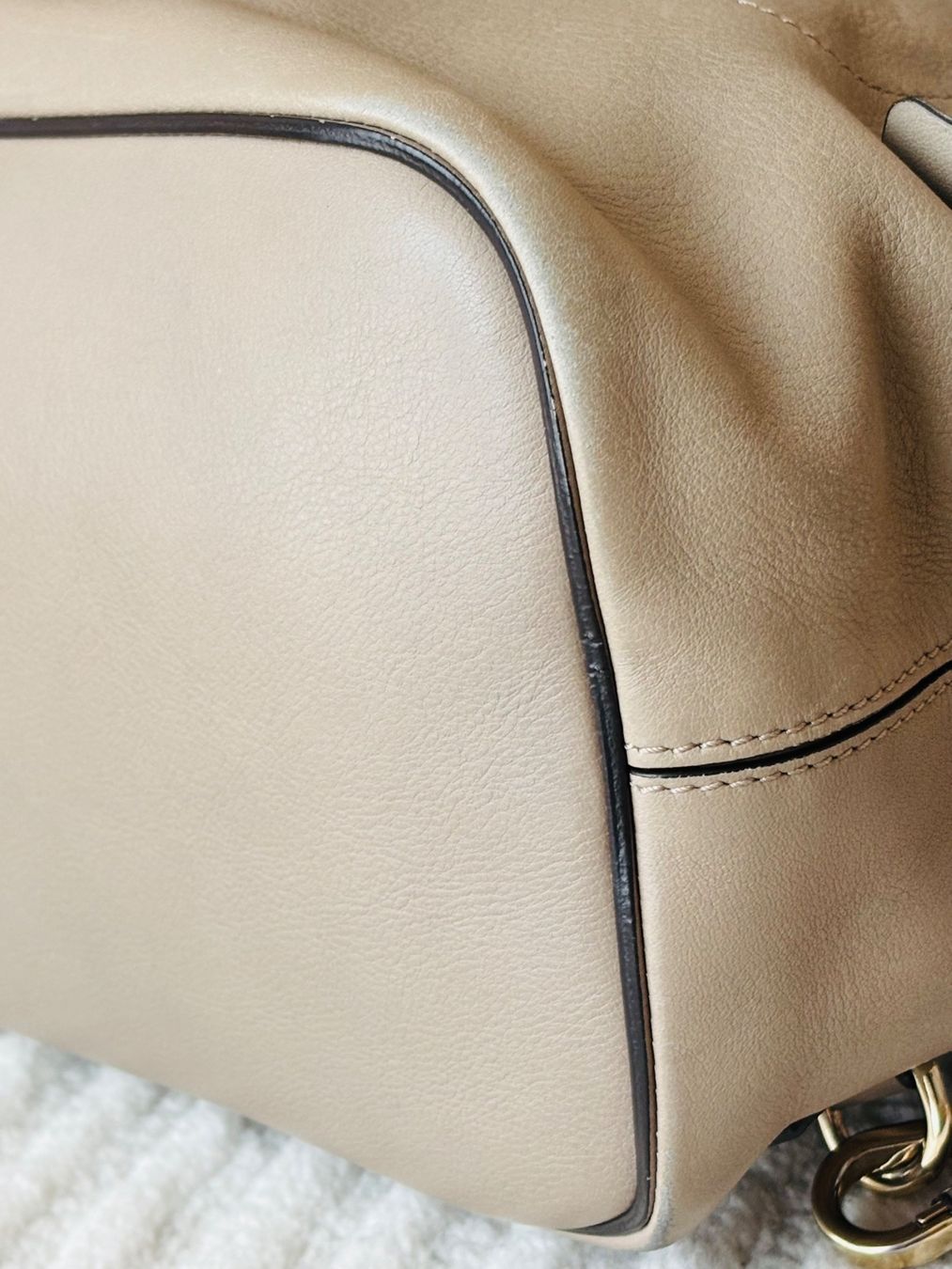 Chloé Borse da donna: Chloé Faye Rucksack aus Leder – Usato da Zürich venduto da 2KiWi 6