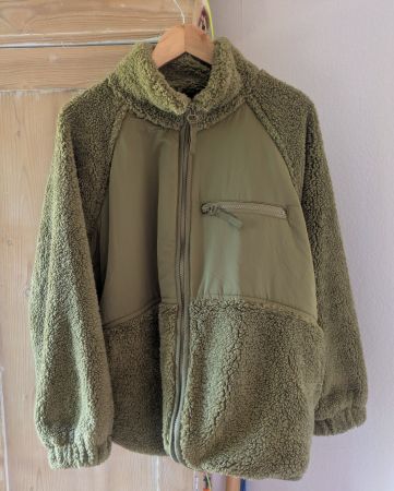 Gemütlicher Fleecejacke, Grösse L