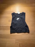 Schwarzes Nike Air Top, ideal für den Sommer, Grösse S
