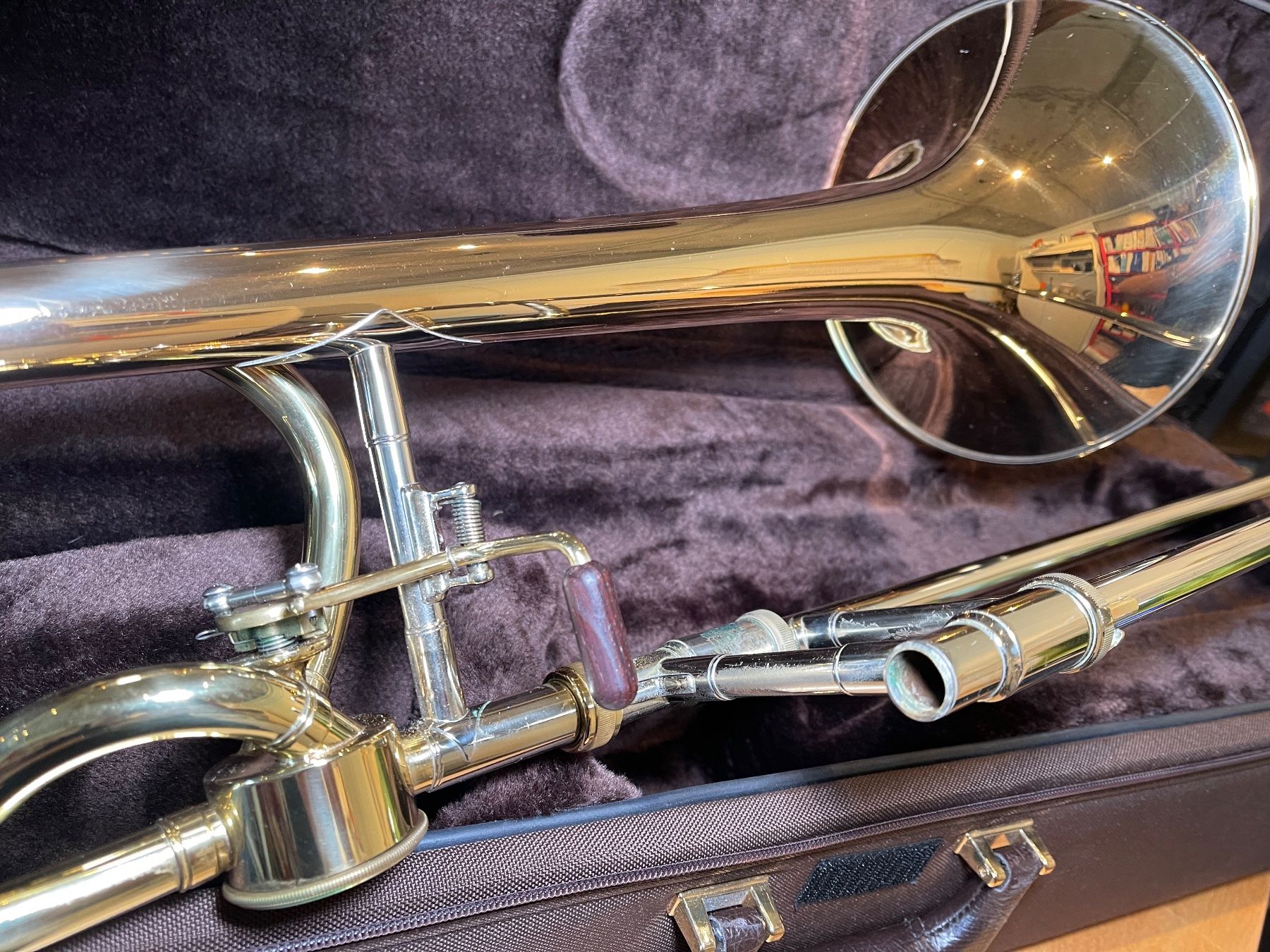 Strumenti musicali: Posaune Bach Stradivarius 42 AG mit Hagmann Quartventil – Usato da Egg b. Zürich venduto da famco7278 4