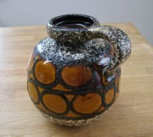 Vintage Vase Keramik Fat Lava