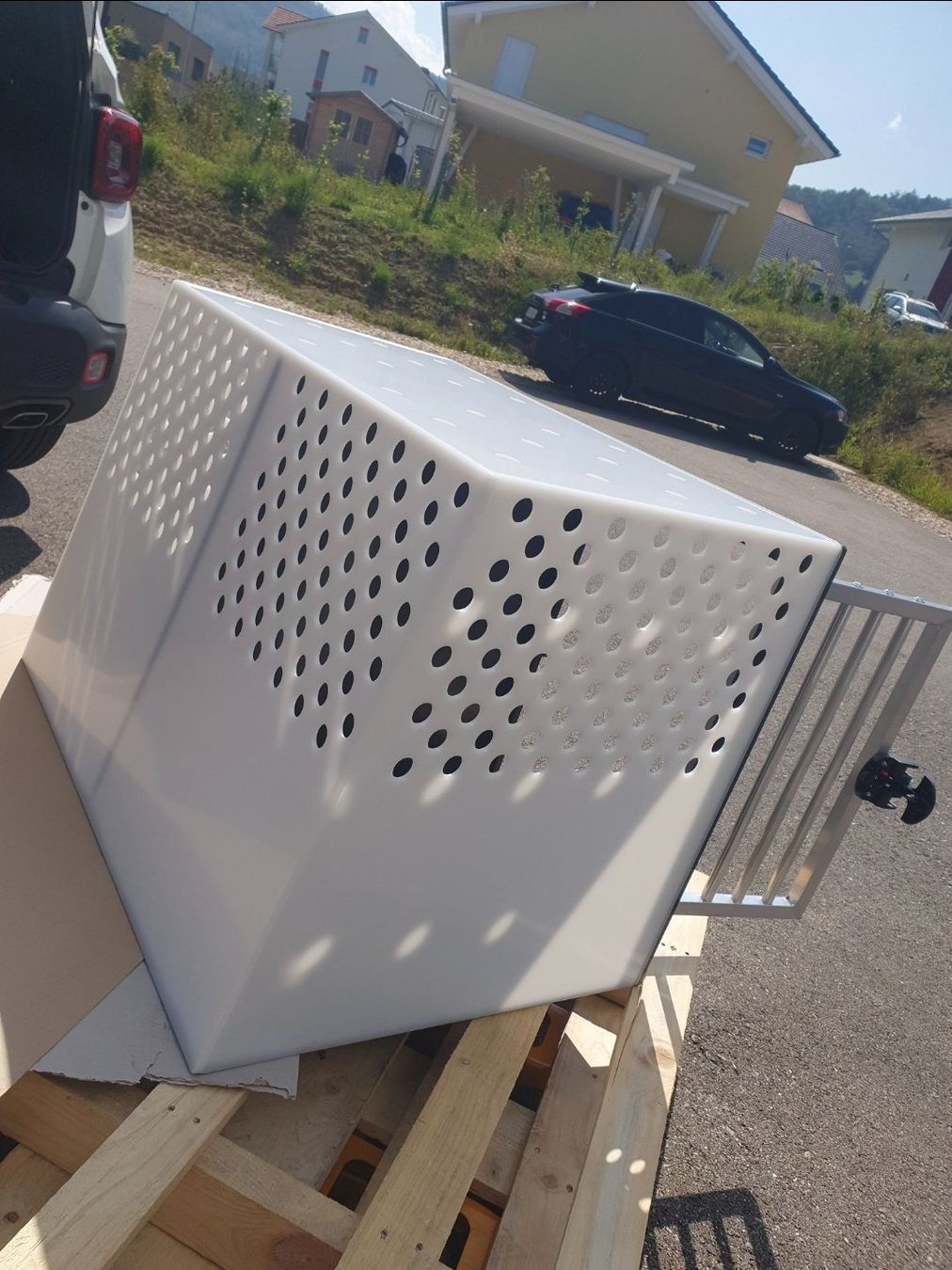 Gabbie, trasporto & Sicurezza: Doppel Hundebox von Osswald-Tec, für 1 oder 2 Hunde geeignet – Usato da Langenthal venduto da solution_8p96 6