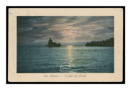 LAC LÉMAN - 1911 "Coucher de Soleil"