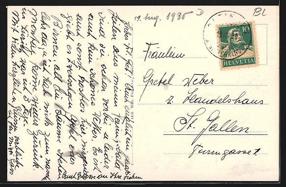 Cartoline postali: AK Oltingen, Teilansicht mit Kirche – Usato da Berlin venduto da bartko-reher 1