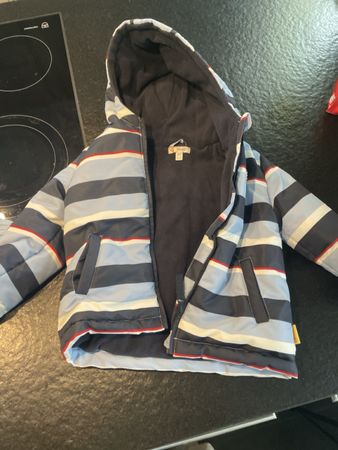 Gefütterte Regenjacke 86 Neuwertig