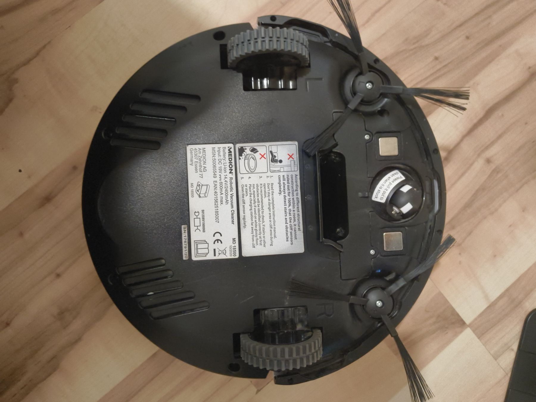 Medion Aspirapolveri & Accessori: Saugroboter MD 18500 von Medion – Difettoso da Basel venduto da MinaM2014 4