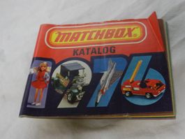 MATCHBOX KATALOG  1976  GUT ERHALTEN