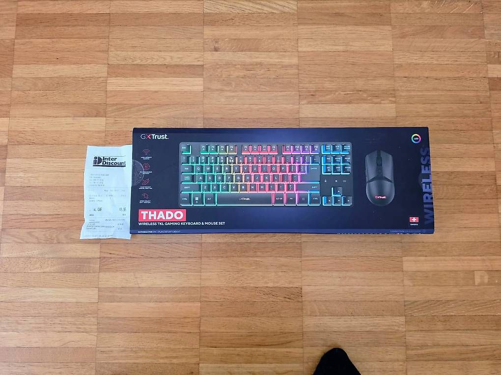 Tastiere: TRUST GXT832 Thado TKL Wireless - Ungeöffnet – Nuovo e nell'imballaggio originale da Tagelswangen venduto da Tonyarmada 4