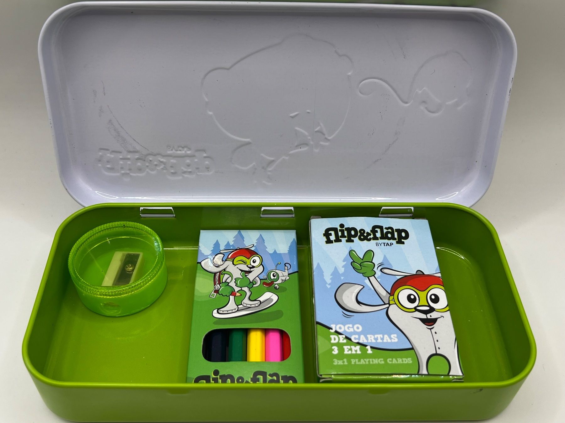 Altro in Decorazioni & Accessori: flip & flag Blechdose mit Zubehör – Nuovo (secondo la descrizione) da Vaduz venduto da NotNeeded 2
