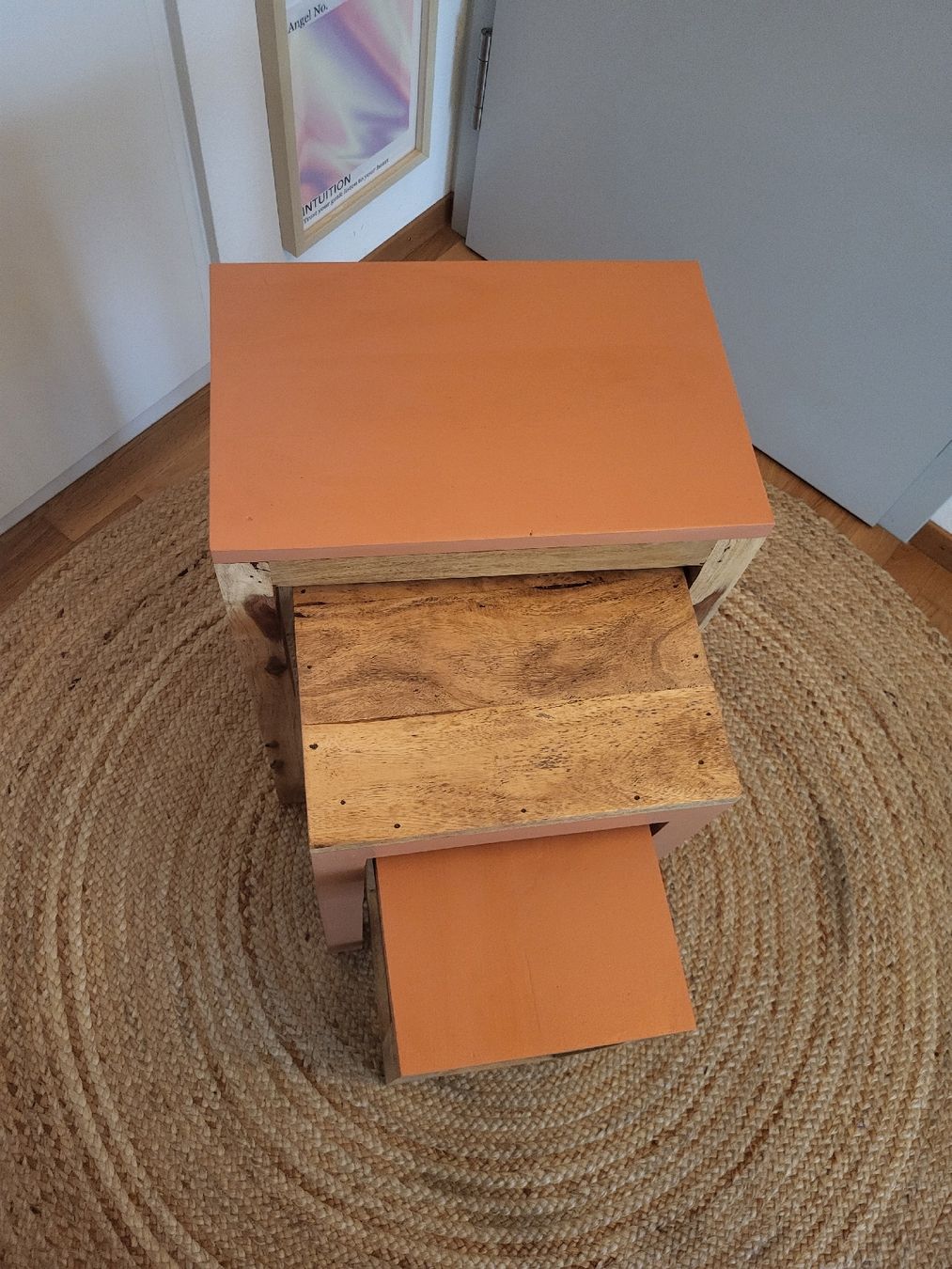 Tables: Tables gigognes retapées – D'occasion à Geneve par Mk.i 1