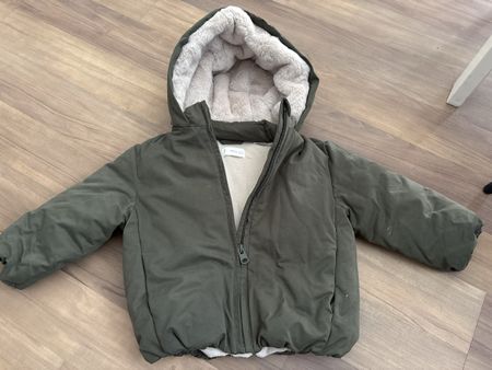MNG Mango Winterjacke Gr. 86 (12–18 Monate) – warm gefüttert