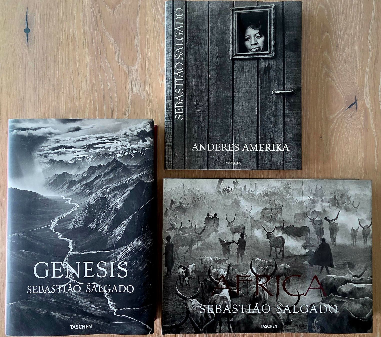 Libri: 3 Bildbände von Sebastião Salgado – Usato da Ittigen venduto da bluesboy_66