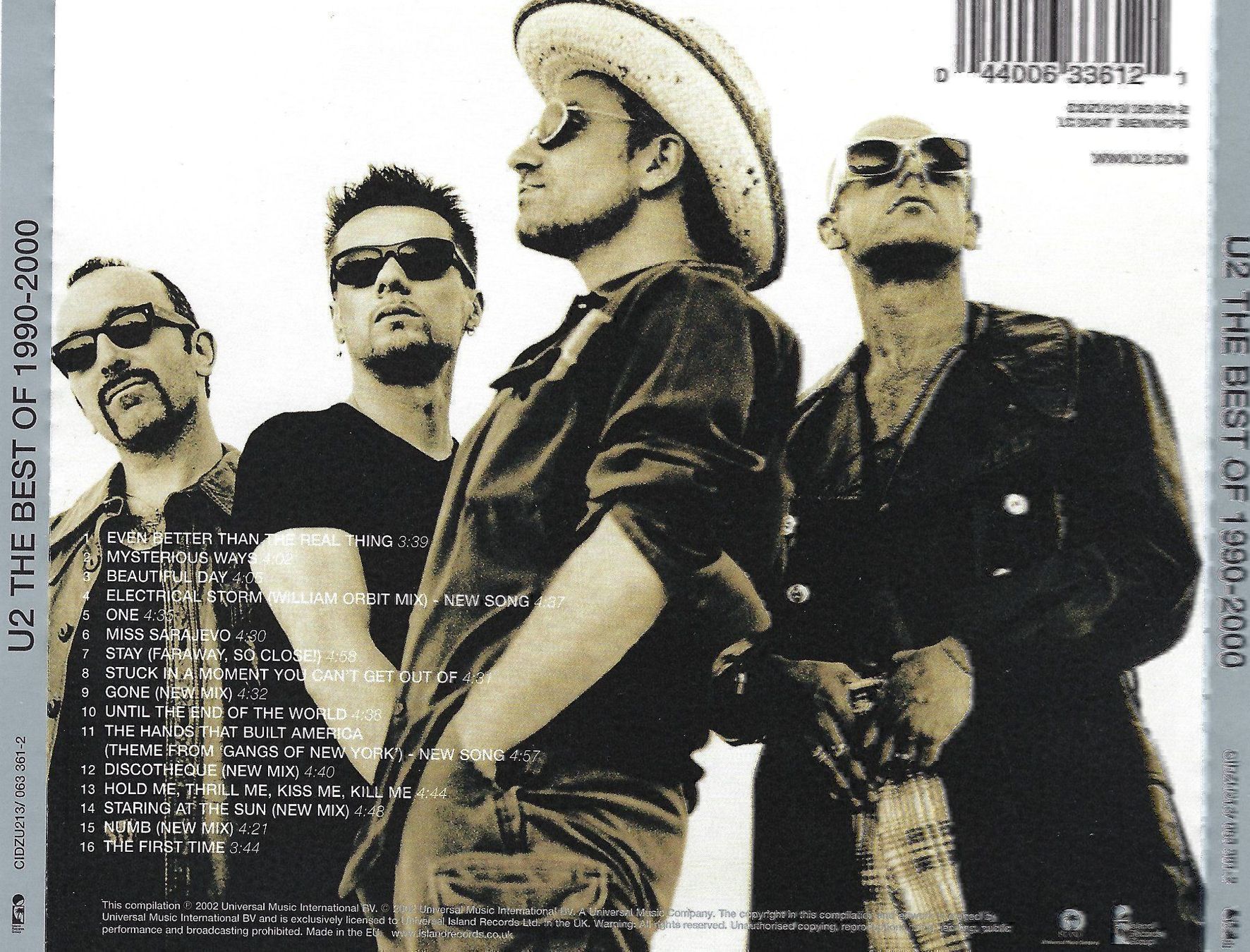 CDs: CD: U2 - The Best of 1990-2000 – Gebraucht aus Rotkreuz von groeli69 1