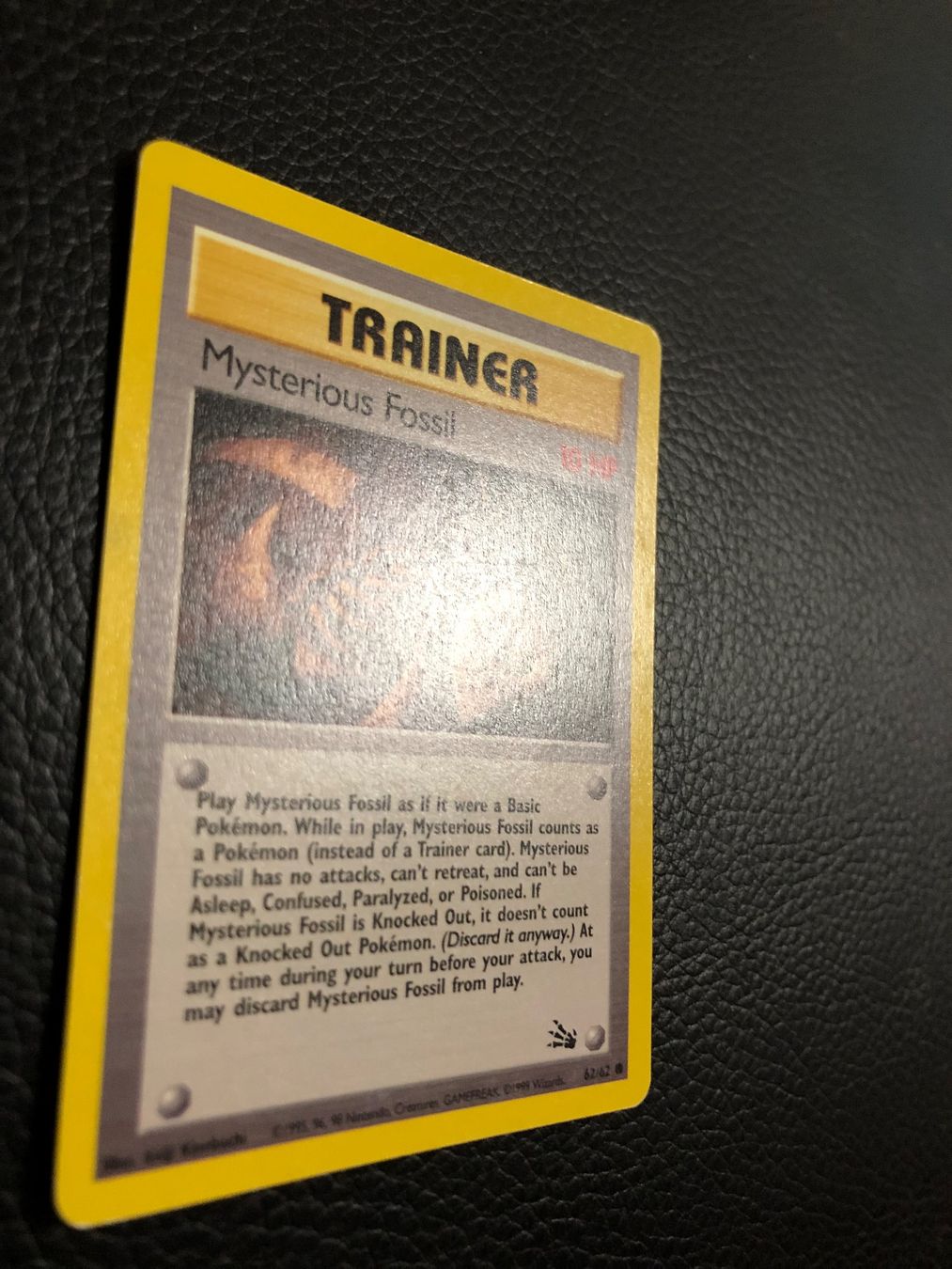 Pokémon Carte collezionabili: Fossil Mysterious fossil 62/62 Ab 1 – Usato da Paradiso venduto da Pkmn10 1
