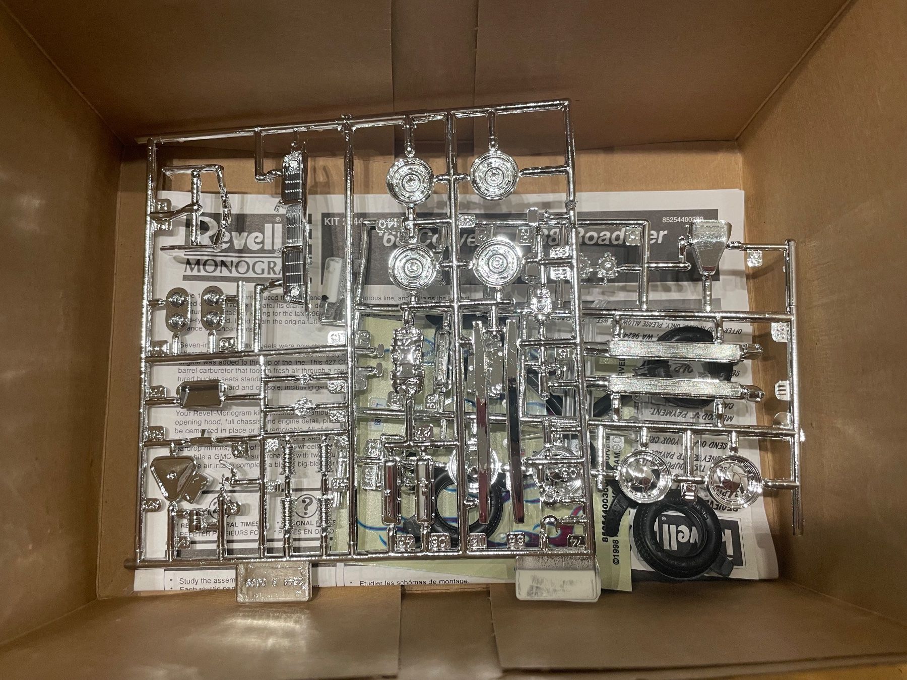 Revell Modellini d'auto: Revell / Monogram 1968 Corvette Custom Cabrio Bausatz 2 in 1 – Nuovo e nell'imballaggio originale da Pratteln venduto da Ron2110 3