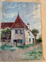 Emma Mertz (1880 -1937) Aquarell Original