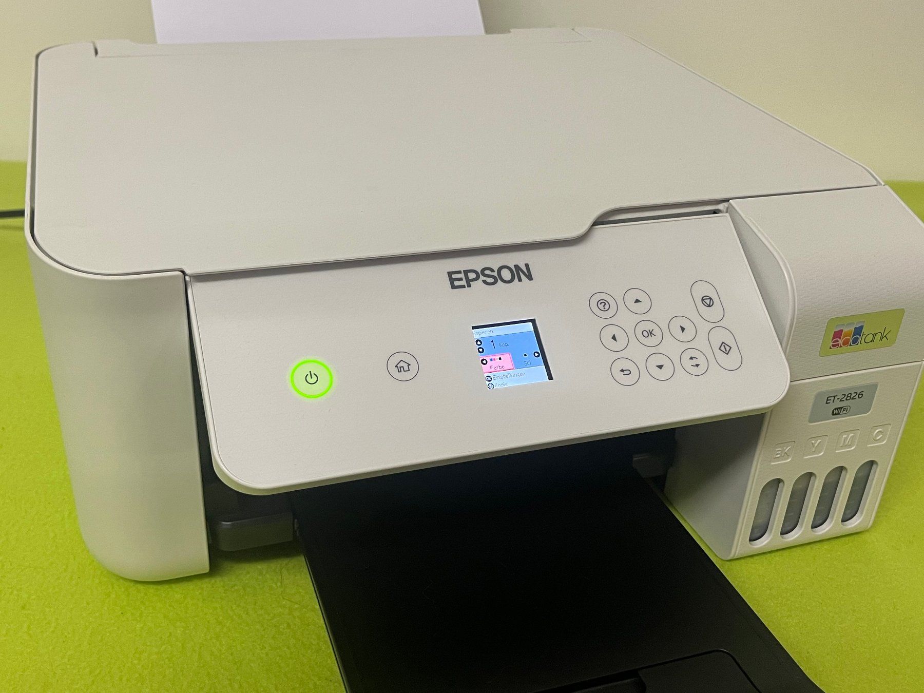 Epson Stampanti: Epson ET-2826 A4-Multifunktions-Wi-Fi-Tintentankdrucker – Usato da Neftenbach venduto da Wrangler98 4