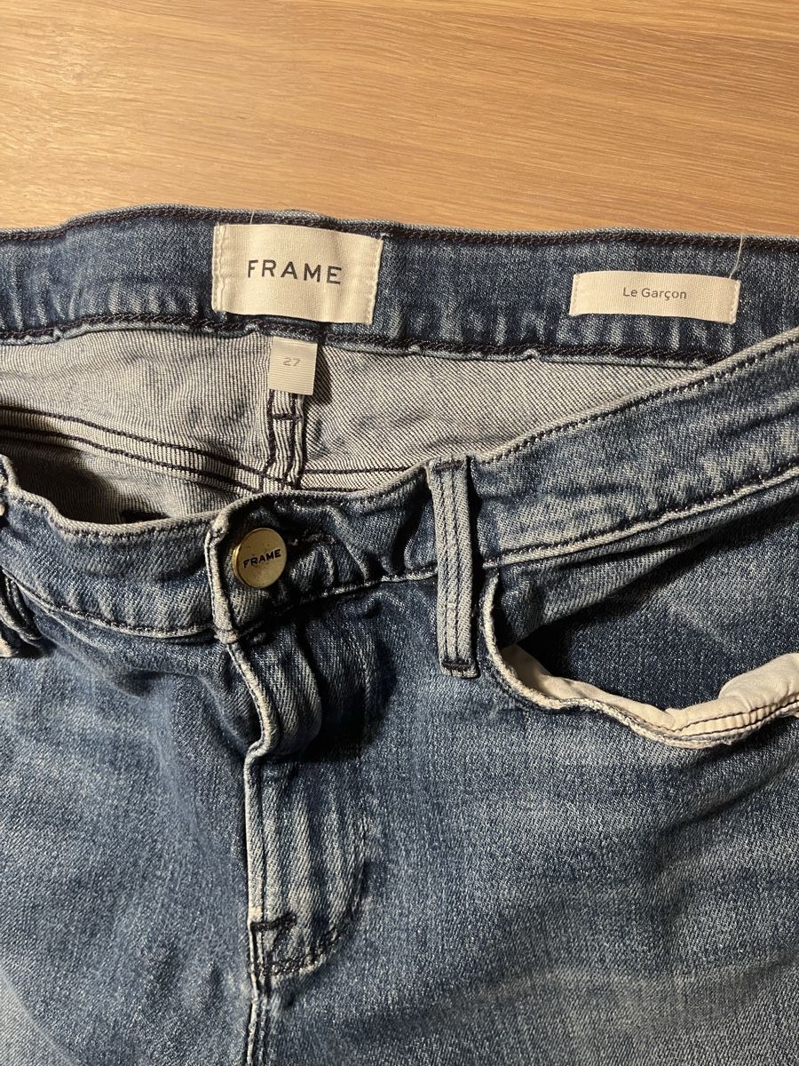 Jeans: Jeans Frame Le Garçon 27 – Usato da Commugny venduto da j1976 4
