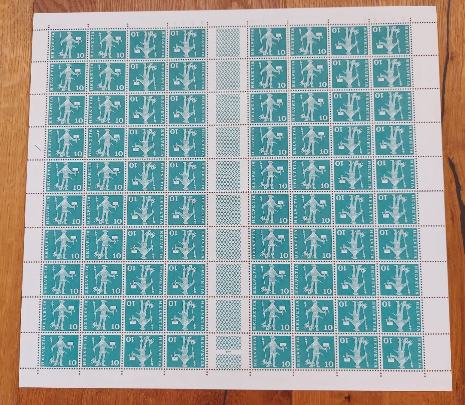 Tutti i francobolli: Postfrisch, gültige Schweizer Frankatur, Briefmarkenbogen – Usato da Heiden venduto da ber_b77f