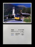 Törbel Visp Mattertal Postauto Saurer RH525-23 Foto-Druck A5
