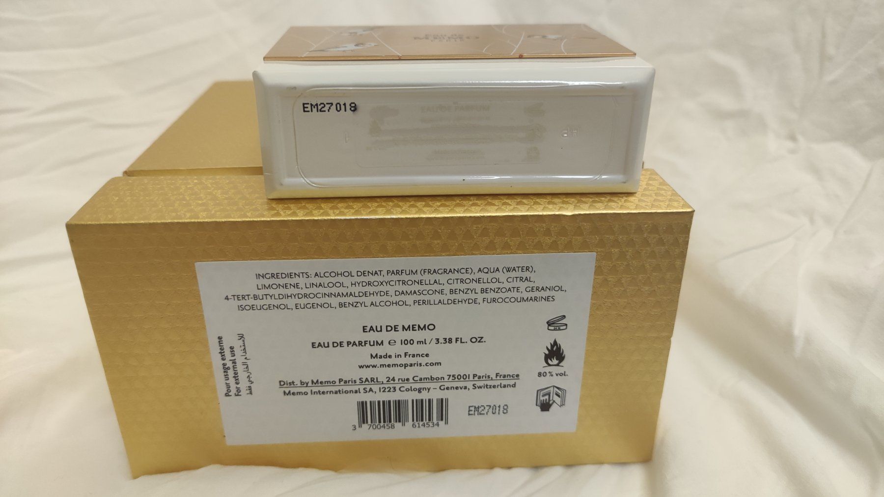 Profumi & Eau de Toilette: EAU DE MEMO * Eau de Parfum – Usato da Zürich venduto da Loveparfumes 1