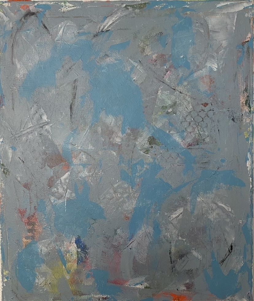 Dipinti: Acrylbild - Das Glück ist blau - einzigARTig - 60x50cm – Nuovo e nell'imballaggio originale da Dübendorf venduto da Montclair