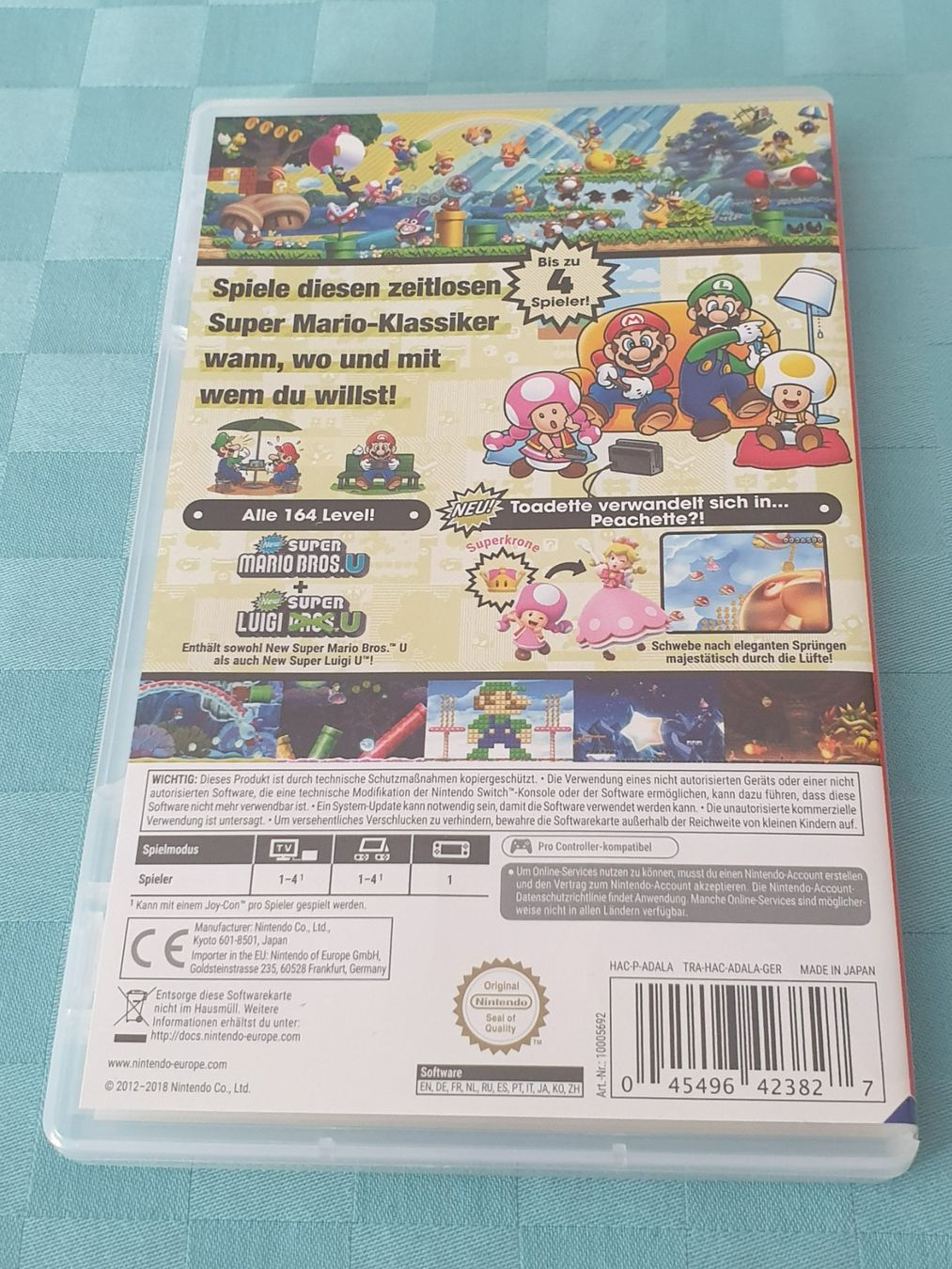 Nintendo Giochi: NINTENDO SWITCH SUPER MARIO BROS.U DELUXE – Usato da Mörschwil venduto da spirspi 4