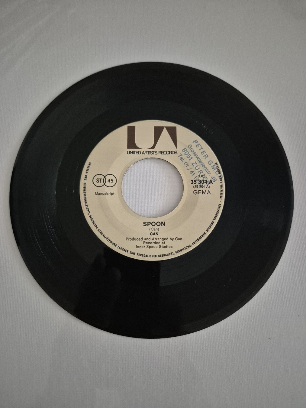 Dischi in vinile: CAN -  Spoon / Shikako Maru Ten - Single 7 – Nuovo (secondo la descrizione) da Uster venduto da newwave0 2