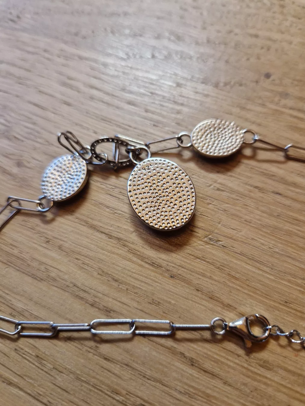 Catenine: Kette Larimar Silber – Nuovo (secondo la descrizione) da Lichtensteig venduto da Cocabana_16 5