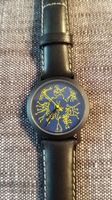 Leder-Armbanduhr "Rock'n Roll"