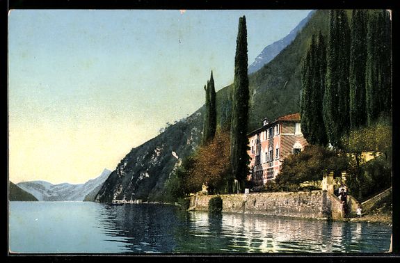 Ansichtskarten: AK Oria, Villa Marchese Brusati – Gebraucht aus Berlin von bartko-reher