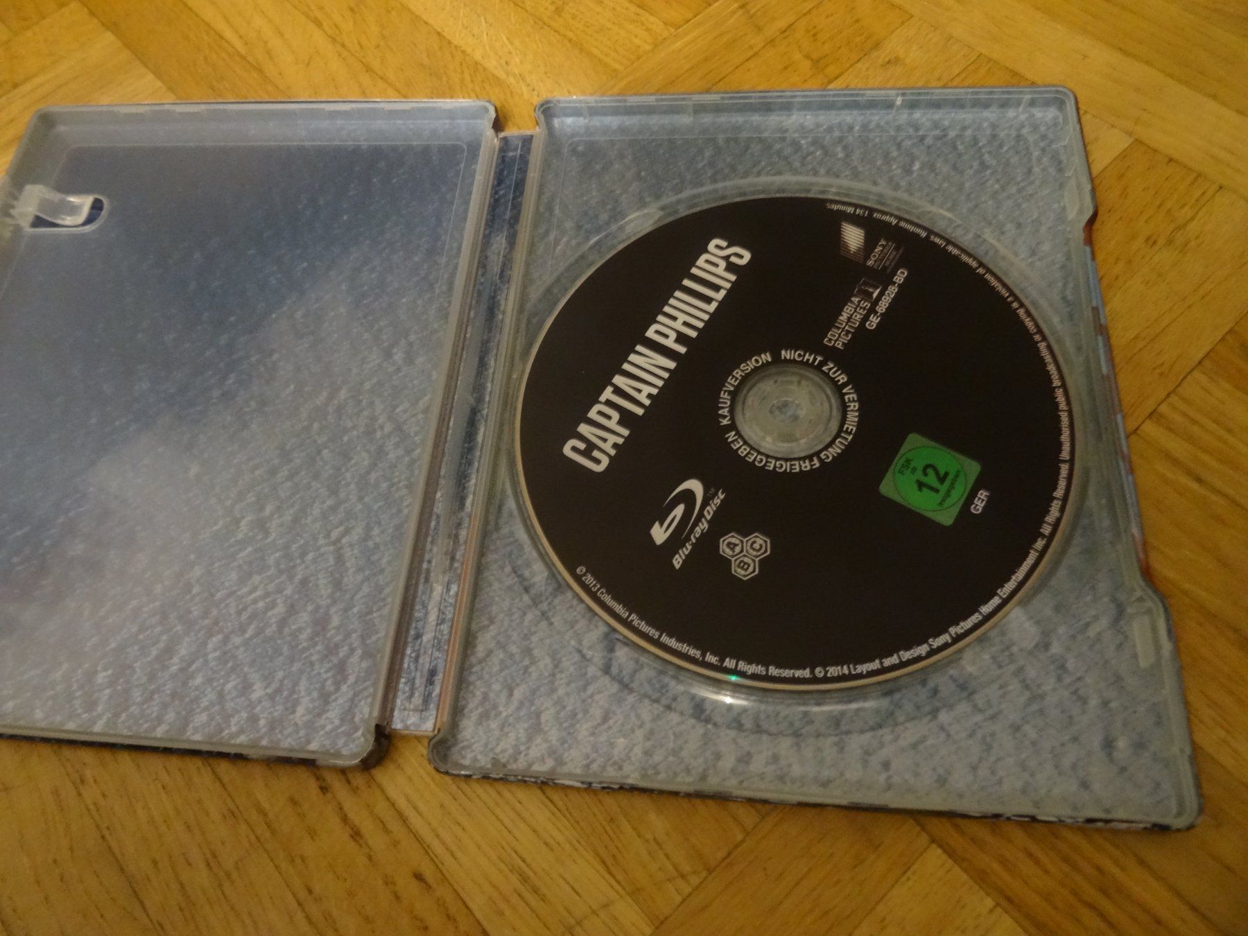 Tutti i DVDs: Captain Phillips Blu-Ray Steelbook – Usato da Olten venduto da Disc-Verkauf 1