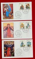 VATIKAN ANNO MARIANO 1988 - 1989 FDC