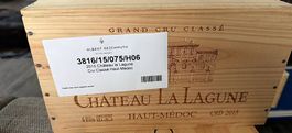 6x Château La Lagune 2015 Grand Cru Originalholzkiste