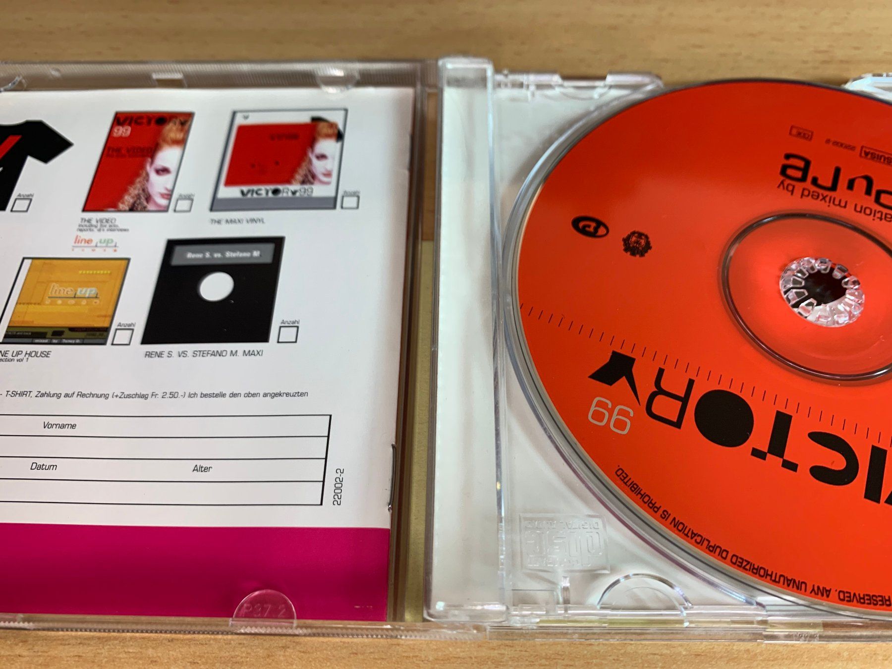 CD: DJ Pure – Victory 99 - The Compilation – Usato da Rikon im Tösstal venduto da Alpenmutz 2